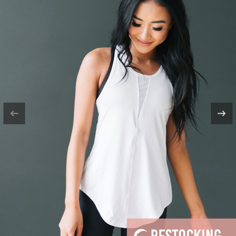 Zyia - White Effortless Tank